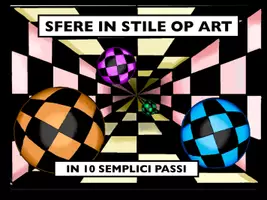 anteprima - Presentazioni / Lavagne - ARTE: Sfere in stile Op Art (PowerP/Keynote/PDF) - Pagina 1