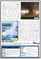 Vorschau - Arbeitsblätter - The USA - (Fact Sheets, Worksheets and Games) - Seite 3