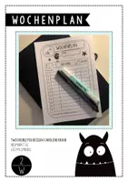 Vorschau - Lehrpläne/Lehrermaterial - Schulalltag | Wochenplan - Deckblatt