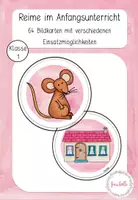Vorschau - Fördermaterial/Inklusion - Bildkarten Reime - Deckblatt