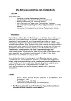 Vorschau - Stundenentwürfe - Die Schnurpsenzoologie von Michael Ende Unterrichtsverlauf - Deckblatt