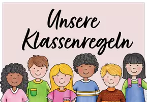 Vorschau - Präsentationen/Tafelbilder - Klassenregeln - Visualisierung (pastell) - Seite 3