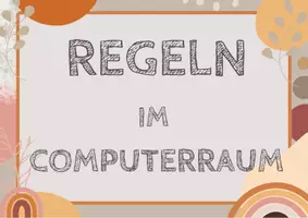 Vorschau - Arbeitsblätter - Materialpaket Informatik, IT, WiK, Raumgestaltung, Ordnungsrahmen - Seite 1