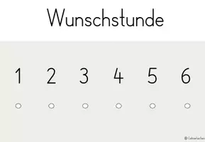 Vorschau - Poster - Wunschstunde - Belohnungssystem für den Kunstunterricht - Seite 3