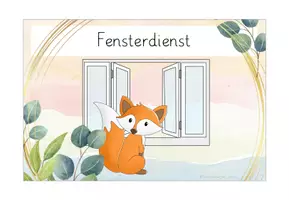 Vorschau - Bildkarten - Fuchsklasse - Klassendienste Paket 2 - Seite 2