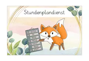 Vorschau - Bildkarten - Fuchsklasse - Klassendienste Paket 2 - Seite 3