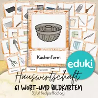 Vorschau - Bildkarten - Materialpaket Hauswirtschaft Cliparts, Wort- und Bildkarten - Seite 2