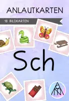 Vorschau - Bildkarten - Bildkarten zum Anlaut "Sch" - Deckblatt