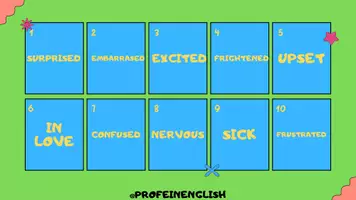 Vorschau - Spiele - Spiel "Pass auf" der Emotionen auf Englisch. - Seite 2