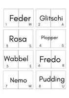 Vorschau - Spiele - Lesespiel Axolotl Silben lesen - Seite 2