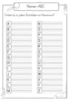 Vorschau - Stundenentwürfe - Forscherheft zum ABC Alphabet Wörterbuch - Seite 3