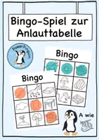 Vorschau - Spiele - Bingo Anlauttabelle - Deckblatt