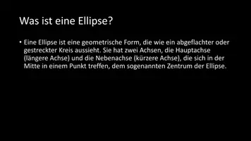 Vorschau - Arbeitsblätter - AB mit Fragen zum Thema "Ellipse" + Lösungsblatt - Seite 2