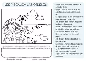 Vista previa - Hojas de trabajo - CUADERNO comprensión y expresión - página 2