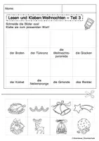 Vorschau - Arbeitsblätter - Wortschatz Weihnachten (DaZ und DaF) - Seite 3