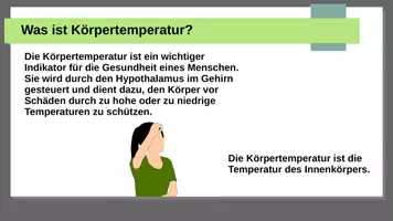 Vorschau - Präsentationen/Tafelbilder - Körpertemperatur - Seite 1