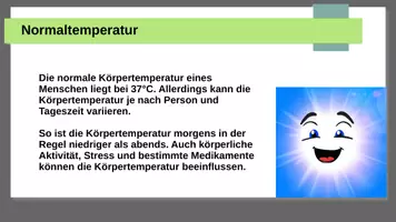Vorschau - Präsentationen/Tafelbilder - Körpertemperatur - Seite 2