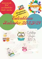 Vorschau - Anderer Materialtyp - Eulenklasse Kalender 2023_24 A4 - Deckblatt
