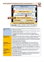 Vorschau - Arbeitsblätter - VWL individuelle Angebotskurve herleiten - Seite 1