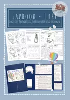 Vorschau - Arbeitsblätter - Luft - Lapbook - Deckblatt