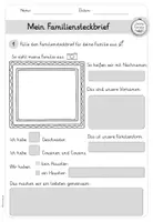 Vorschau - Arbeitsblätter - Meine Familie - Stammbaum und Steckbrief - Seite 2
