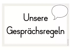 Vorschau - Poster - Gesprächsregeln - beige (reizarm) - Seite 3