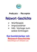 Vorschau - Spiele - Aufsatz Rezepte: Impuls Geschichte (Würfelspiel) - Deckblatt