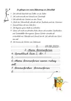Vorschau - Arbeitsblätter - So gelingen mir meine Hefteinträge im Schreibheft - Deckblatt