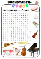 Vorschau - Arbeitsblätter - Instrumente (Kreuz + Chaos) - LTiO - Seite 2