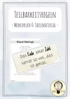 Vorschau - Präsentationen/Tafelbilder - Teilbarkeitsregeln Merkspruch - Deckblatt