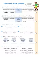 Vorschau - Stundenentwürfe - Test 6 + 7: Zahlenraum bis 1 000 000 – runden und rechnen und Diagramme (Tests in Mathe - Lernzielkontrollen 4. Klasse) - Seite 2