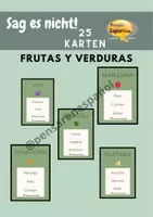 Vorschau - Spiele - Sag es nicht - Comida Spanisch - Deckblatt