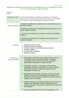 Vista previa - Unidades / Secuencias / Situaciones de Aprendizaje - PROGRAMA PERSONALIZADO MOTRICIDAD FINA INFANTIL - página 1