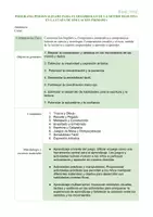 Vista previa - Unidades / Secuencias / Situaciones de Aprendizaje - PROGRAMA PERSONALIZADO MOTRICIDAD FINA PRIMARIA - página 1