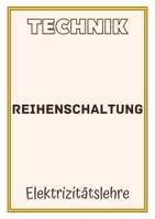 Vorschau - Stundenentwürfe - Simulation von Reihenschaltungen - Deckblatt