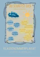 Vorschau - Bildkarten - Plakat für das Klassenzimmer- Stärkung der Kinder - Deckblatt