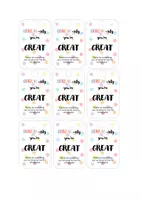 Vorschau - Anderer Materialtyp - Feriengruß Cereal-sly GREAT - Deckblatt