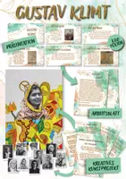 Vorschau - Arbeitsblätter - Gustav Klimt - Präsentation und Kunstprojekt - Deckblatt