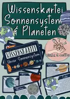 Vorschau - Merkblätter - Wissenskartei Sonnensystem & Planeten - Lesetexte & Steckbriefe - Deckblatt