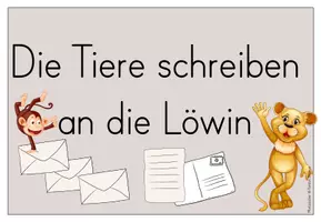 Vorschau - Unterrichtsreihen - (Neue Version)Kreatives Schreiben am Beispiel des Buches Der Löwe der nich schreiben konnte - Seite 3