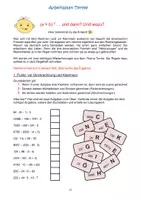 Vorschau - Arbeitsblätter - Terme - kompletter Arbeitsplan mit Lösungen - Deckblatt