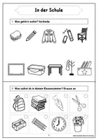 Vorschau - Arbeitsblätter - SPARPAKET - Schulbeginn + GRATIS XXL-Malbuch - Seite 1