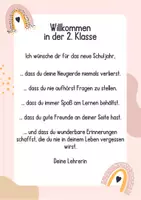 Vorschau - Anderer Materialtyp - Willkommensgruß neue Klassenstufe - Seite 2