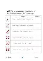 Vorschau - Arbeitsblätter - Reizwortgeschichte - praktische Übungsbeispiele - Seite 2