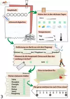 Vorschau - Arbeitsblätter - Materialpaket Steckbrief China differenziert mit Lösungen - Seite 3