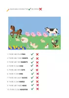 anteprima - Esercizi - FARM ANIMALS WORKSHEETS - Pagina 2