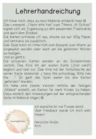 Vorschau - Spiele - At School Lesespiel: I have who has - Seite 1