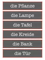 Vorschau - Poster - Beschriftung - Schilder - DaZ - Klassenzimmer - Seite 3
