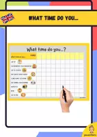 anteprima - Esercizi - Raccolta di materiali: Daily Routines - Pagina 3