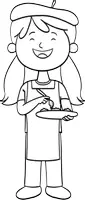 Vorschau - selbst erstellte Cliparts/Grafiken - Mein Traumberuf zum Ausmalen | Clipart | 30er Set - Seite 3